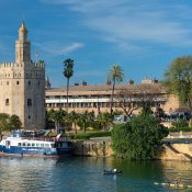 Sevilla_-_Torre_del_Oro_and_river_Guadalquivir_-_1